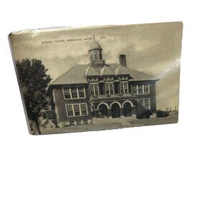 Postcard Nasson College Springvale Maine ME Vintage